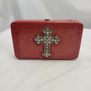 Western Cross Clutch Wallet